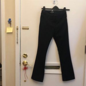Express black work pants